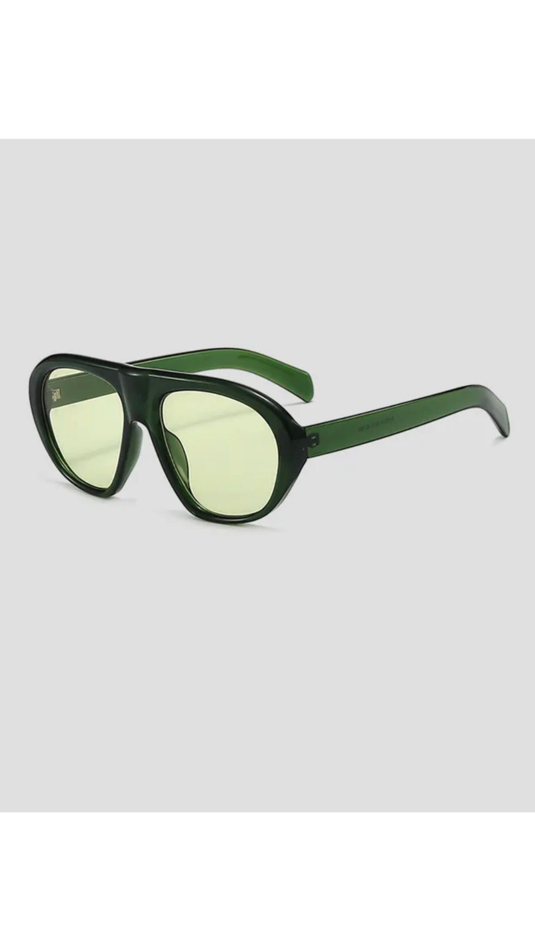 Green fore sunglasses