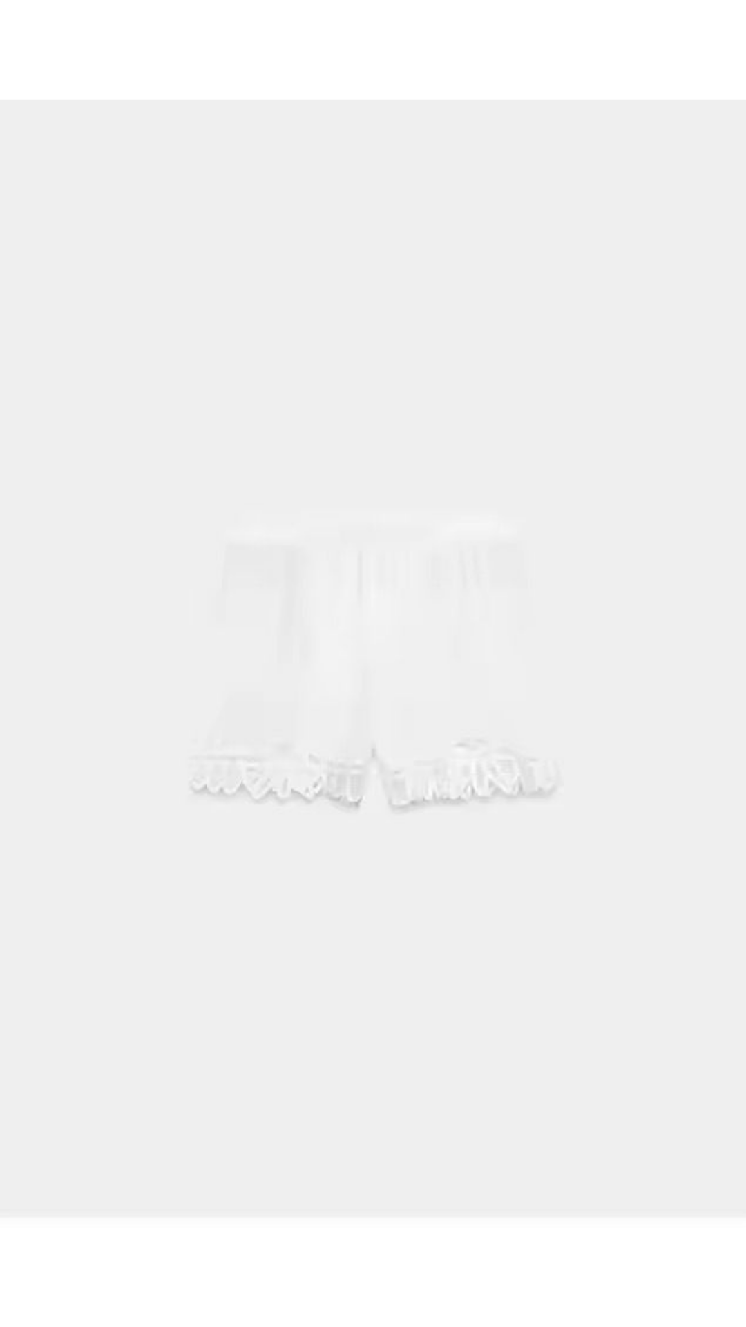 Hollow shorts set