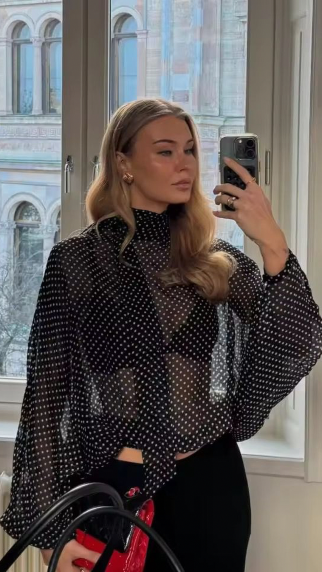 Retro Top & Skirt Set