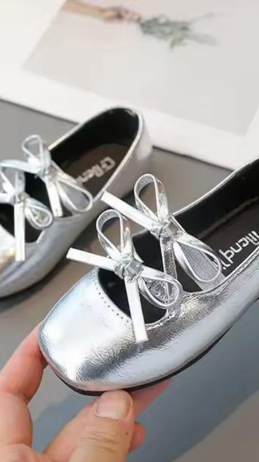 Double Bow Ballerinas