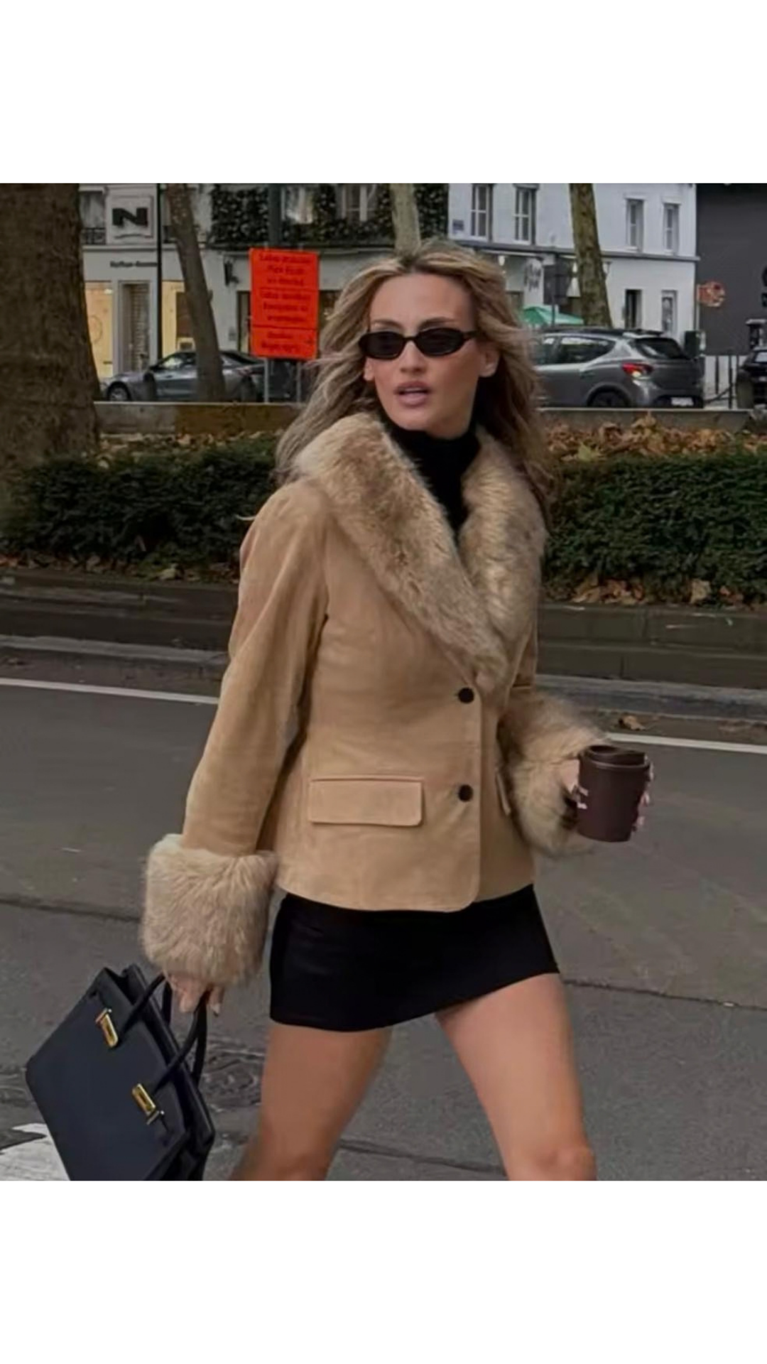 Whales fur jacket