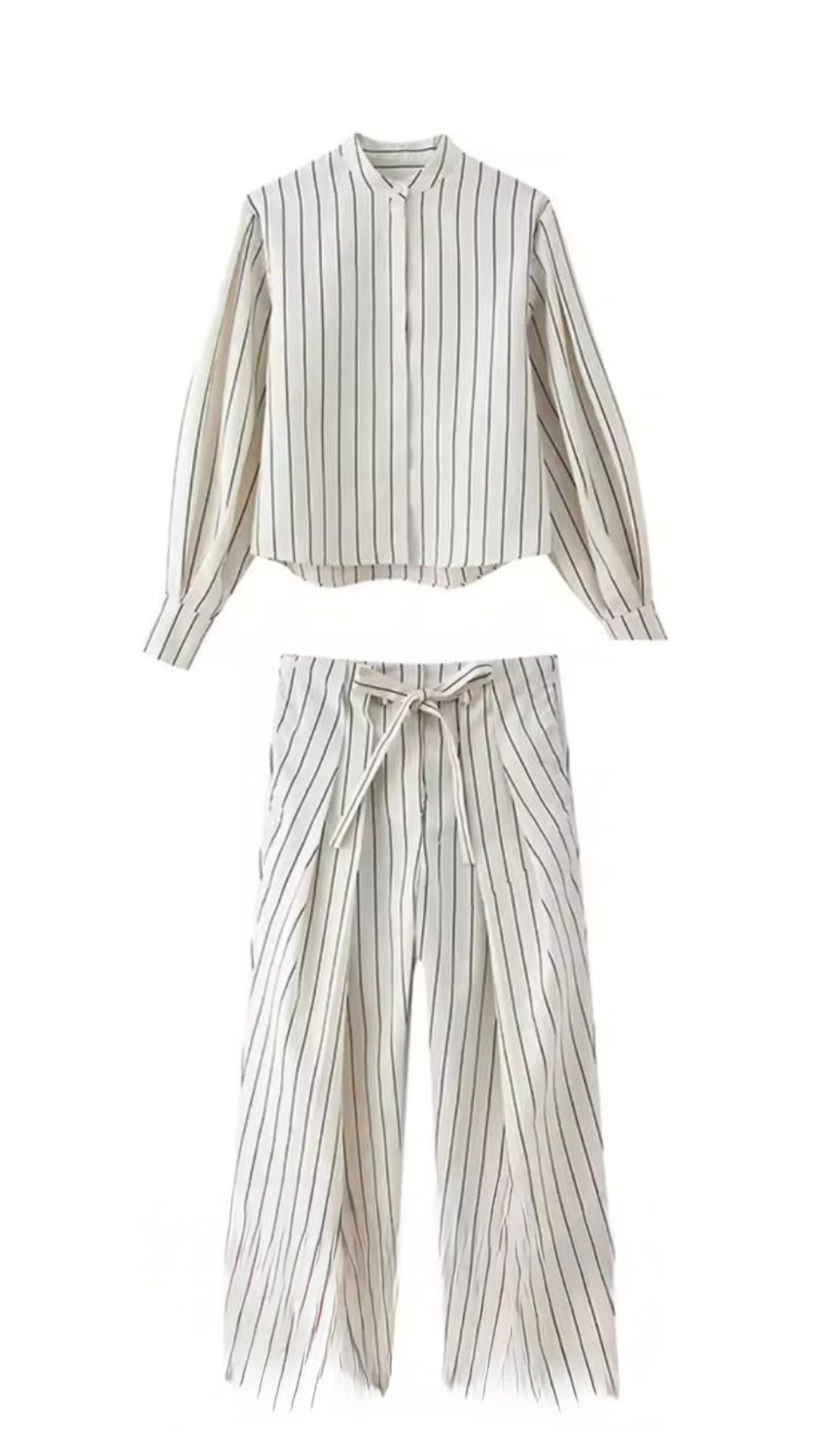 Striped Coord Set