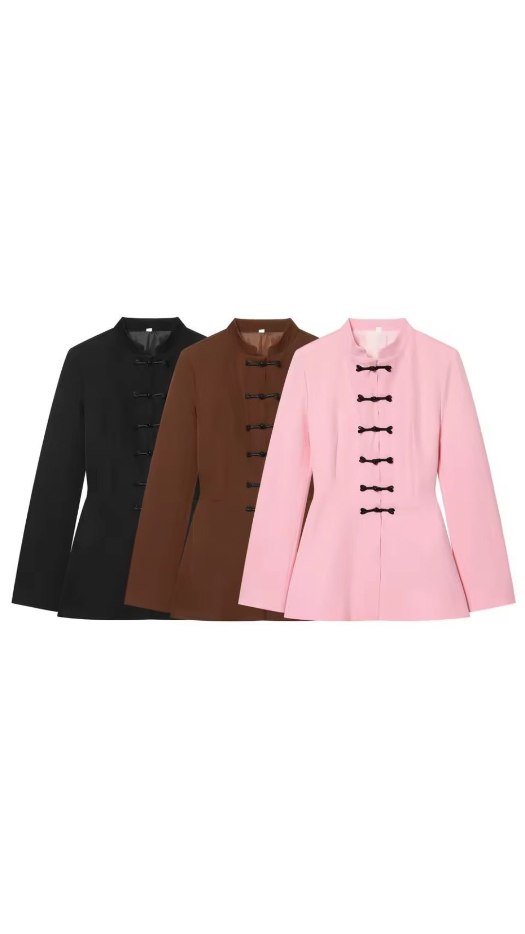 Solid blazer