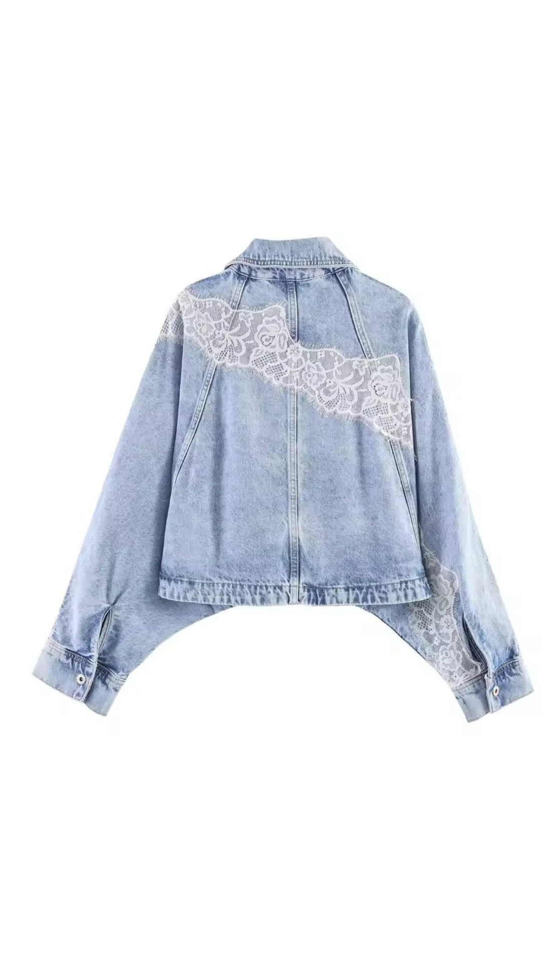 Denim Lace Set