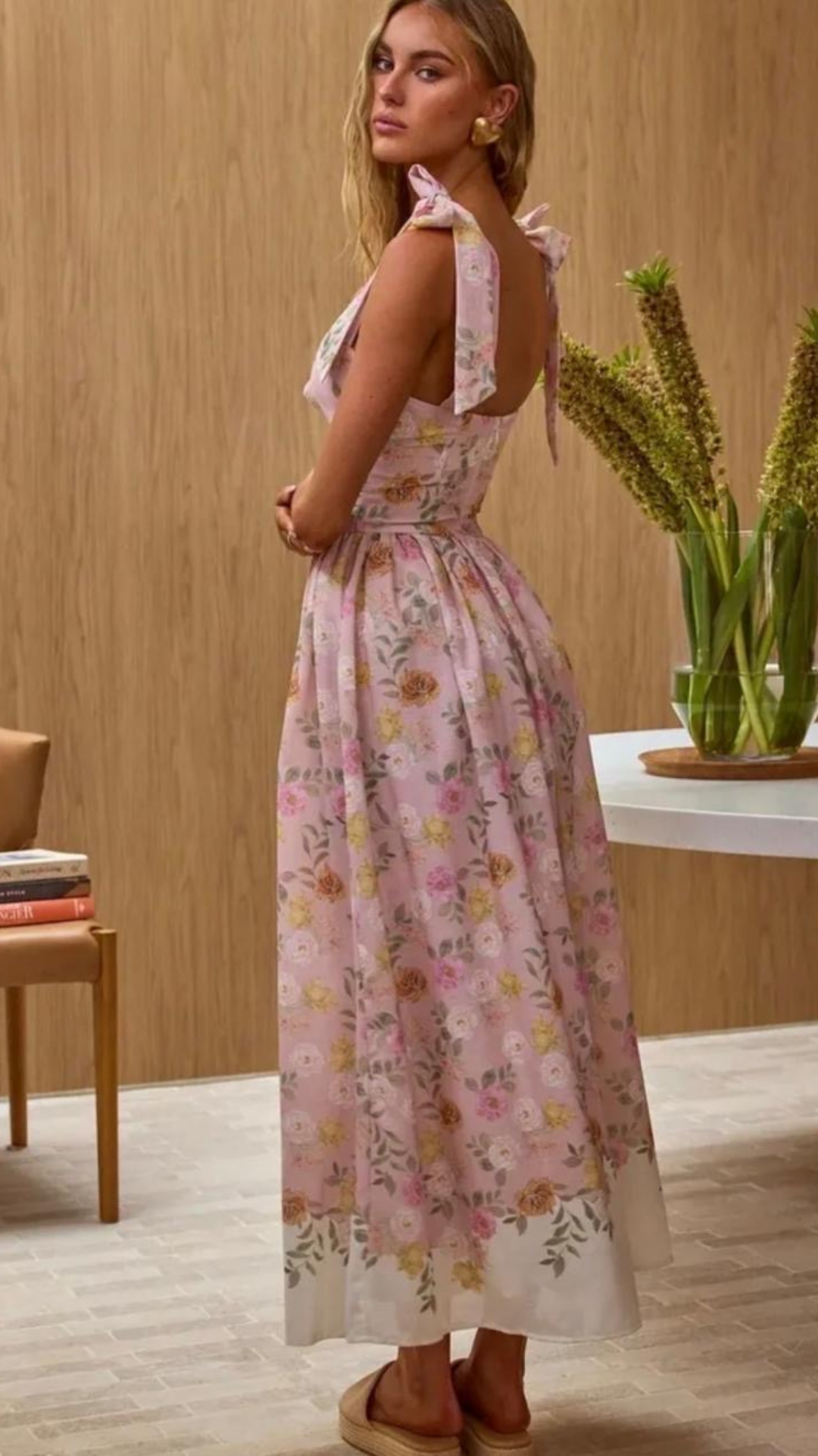 Blossom Whisper Midi Dress