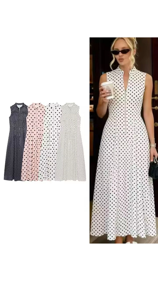 Retro Long Dress