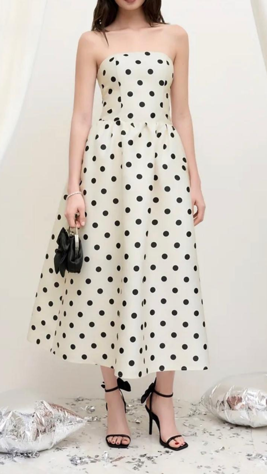 Retro Polka Dress