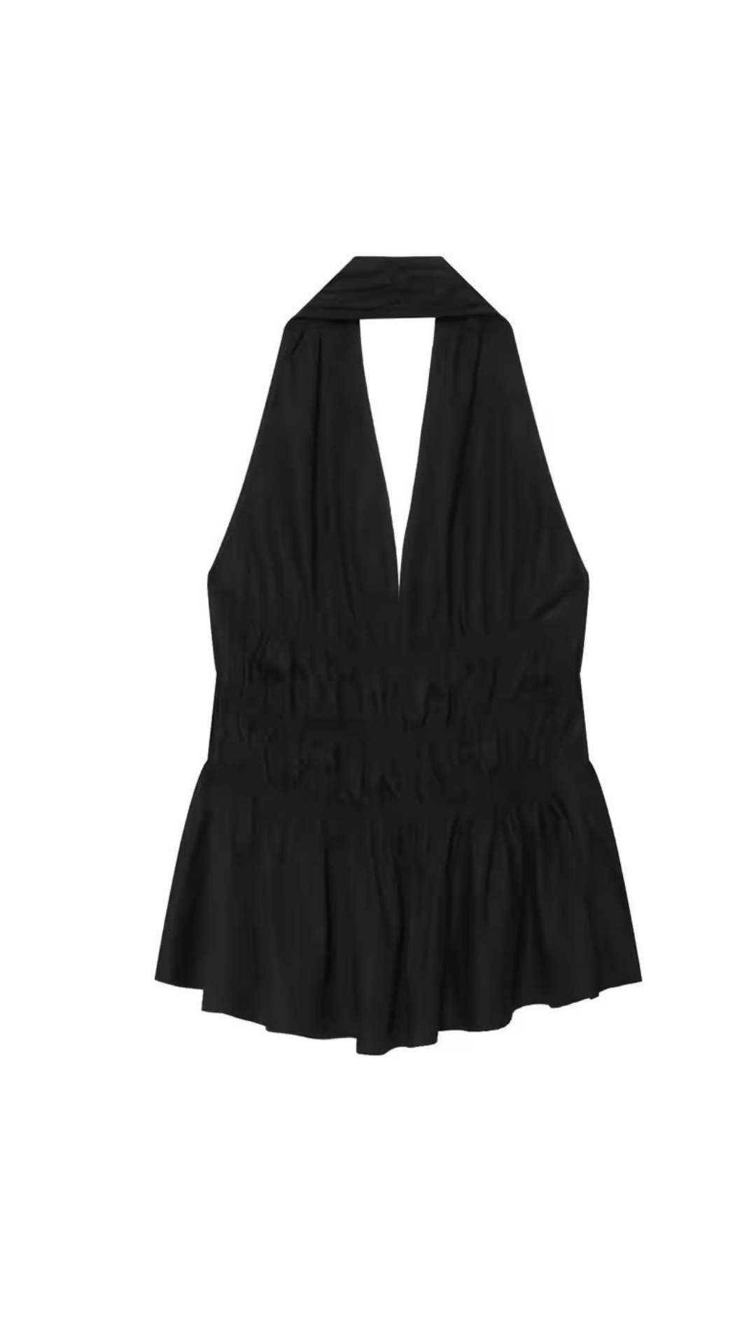 Bowknot halter top