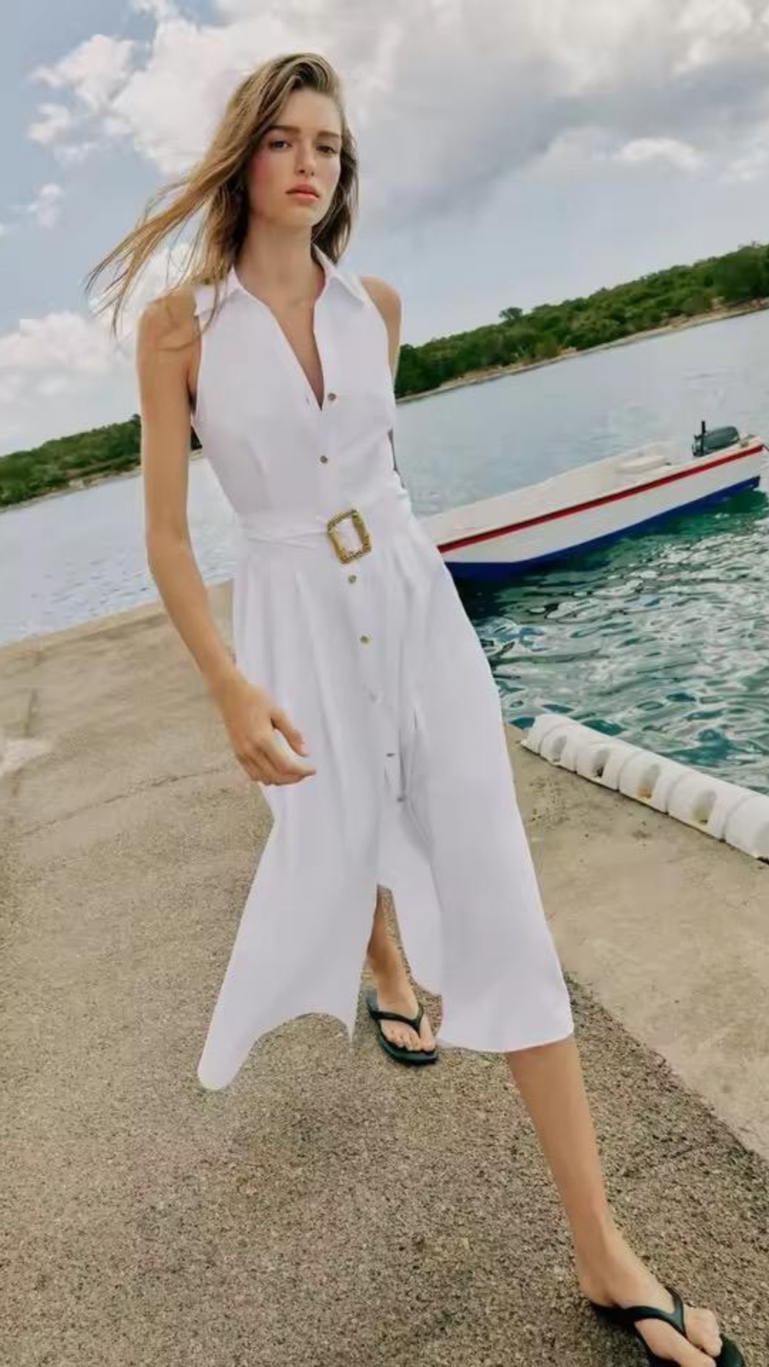 Dreamy Solid Dress