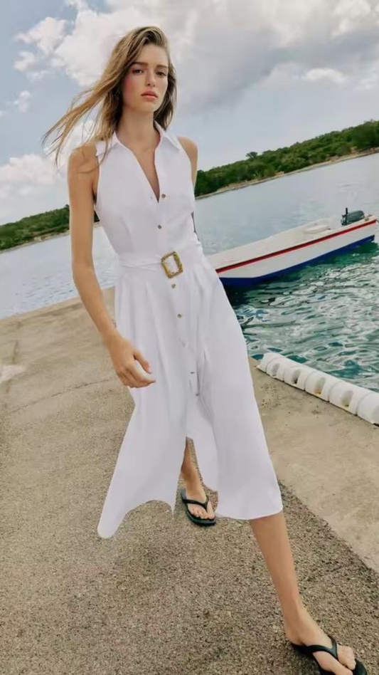 Dreamy Solid Dress