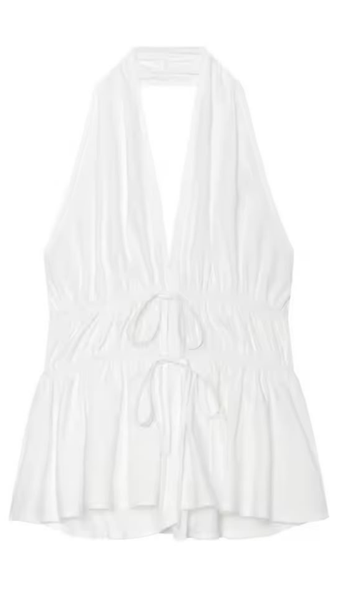 Bowknot halter top