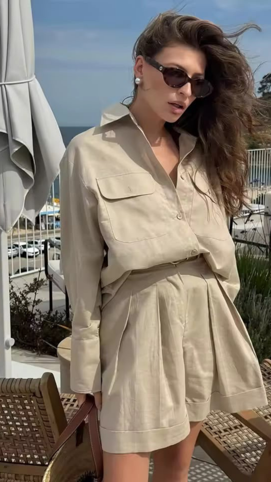 Relixa shirt and shorts set