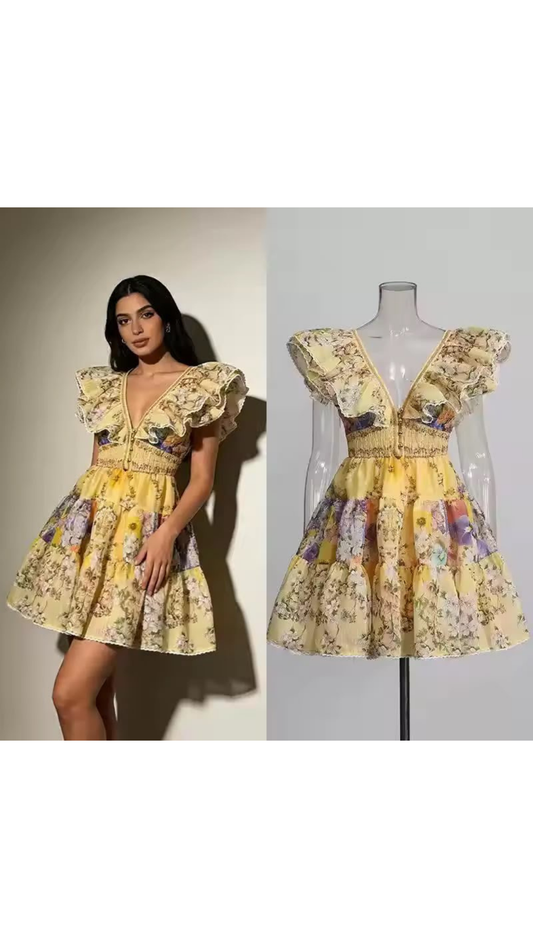 Ruffle doll dress