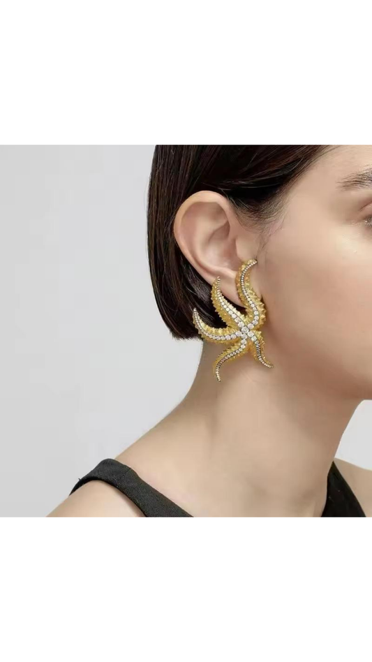 Starfish earrings
