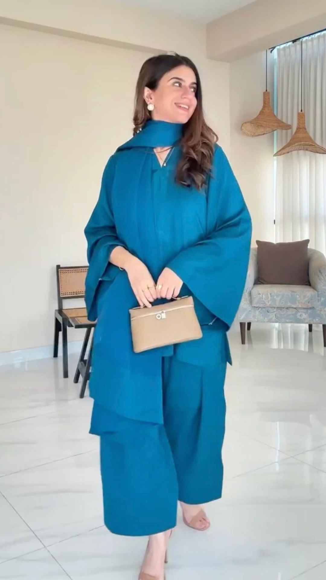 Gulbahar Farshi Kurta Set