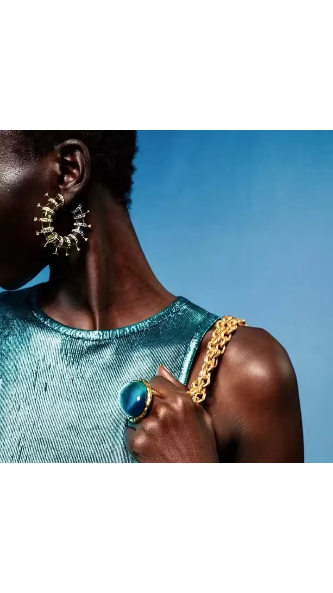 Spiked earrings