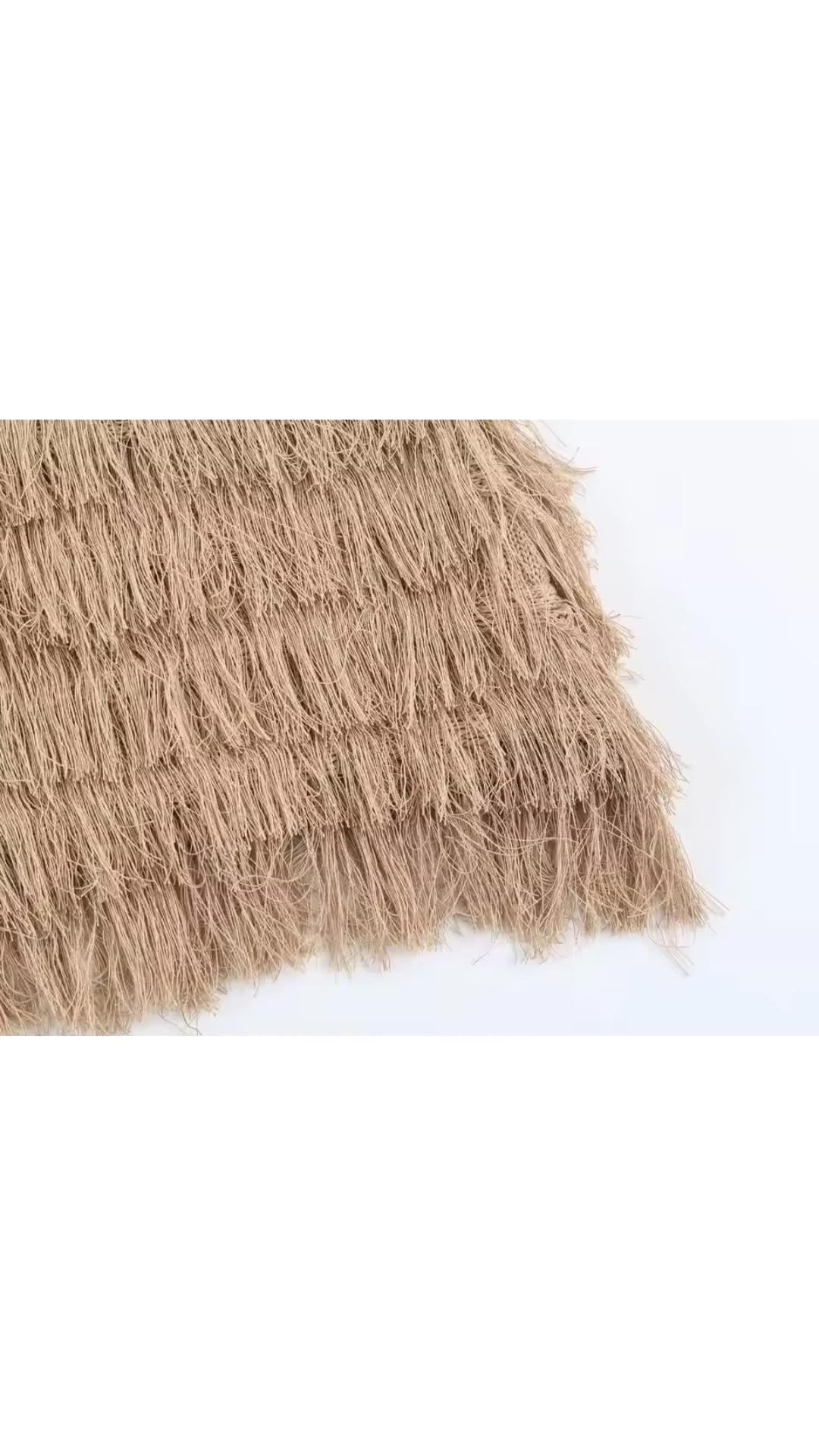 Fringed top