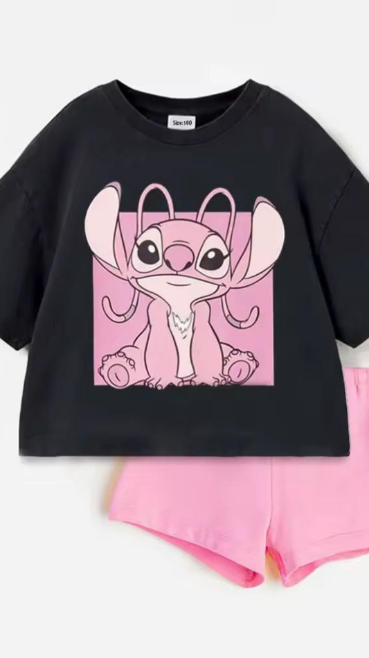 Stitch pink Set