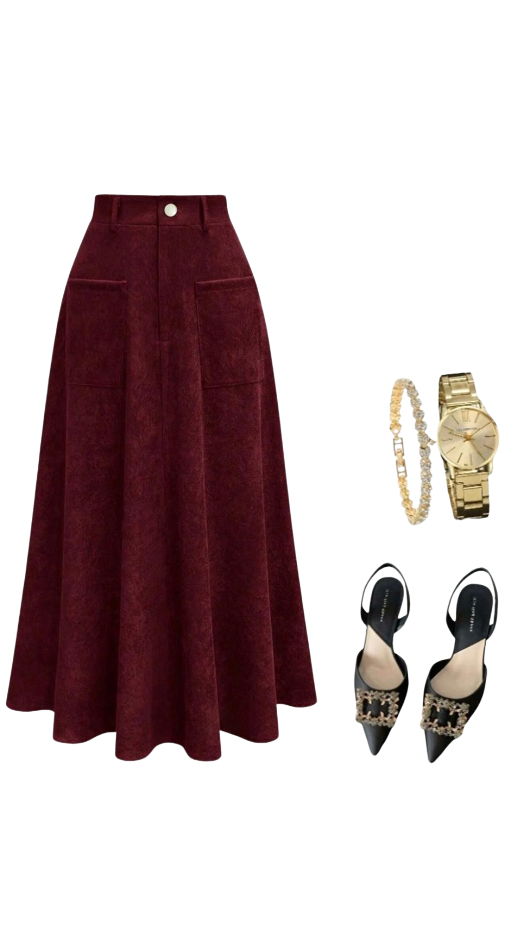 Corduroy Skirt