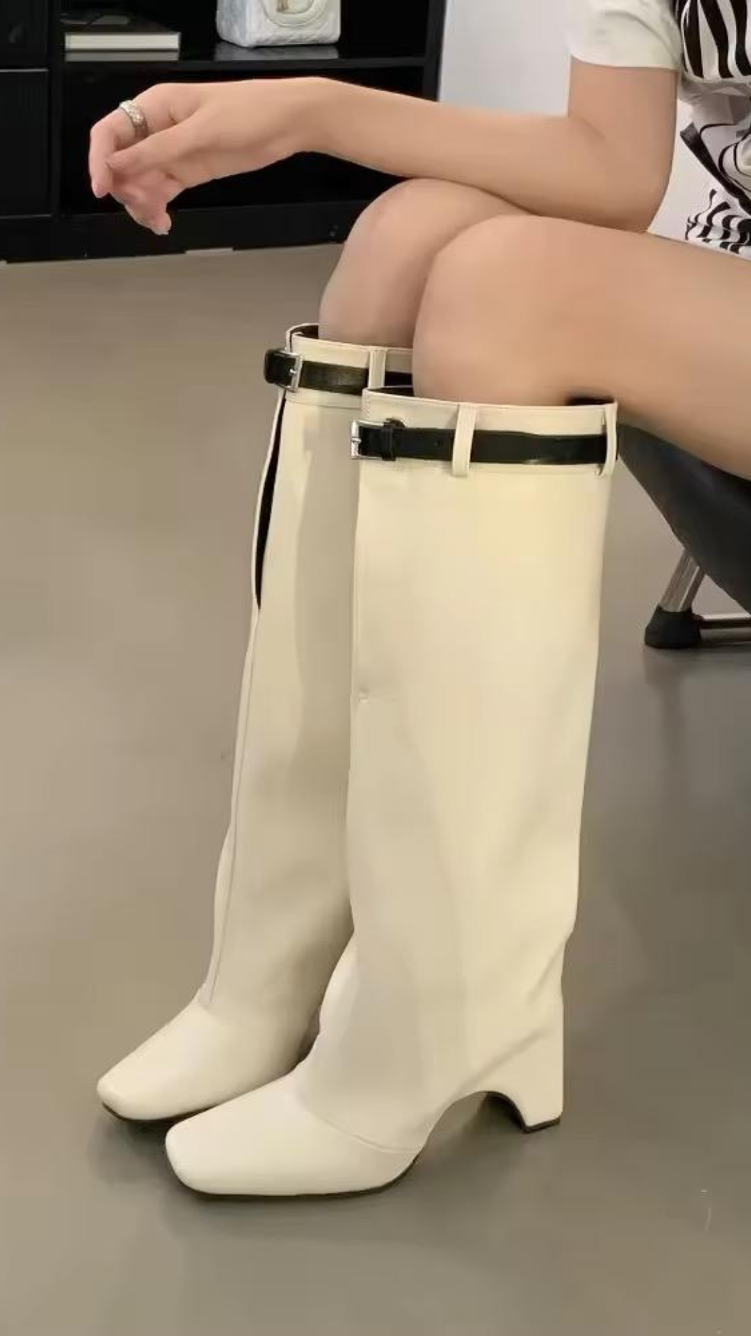Belted Boots