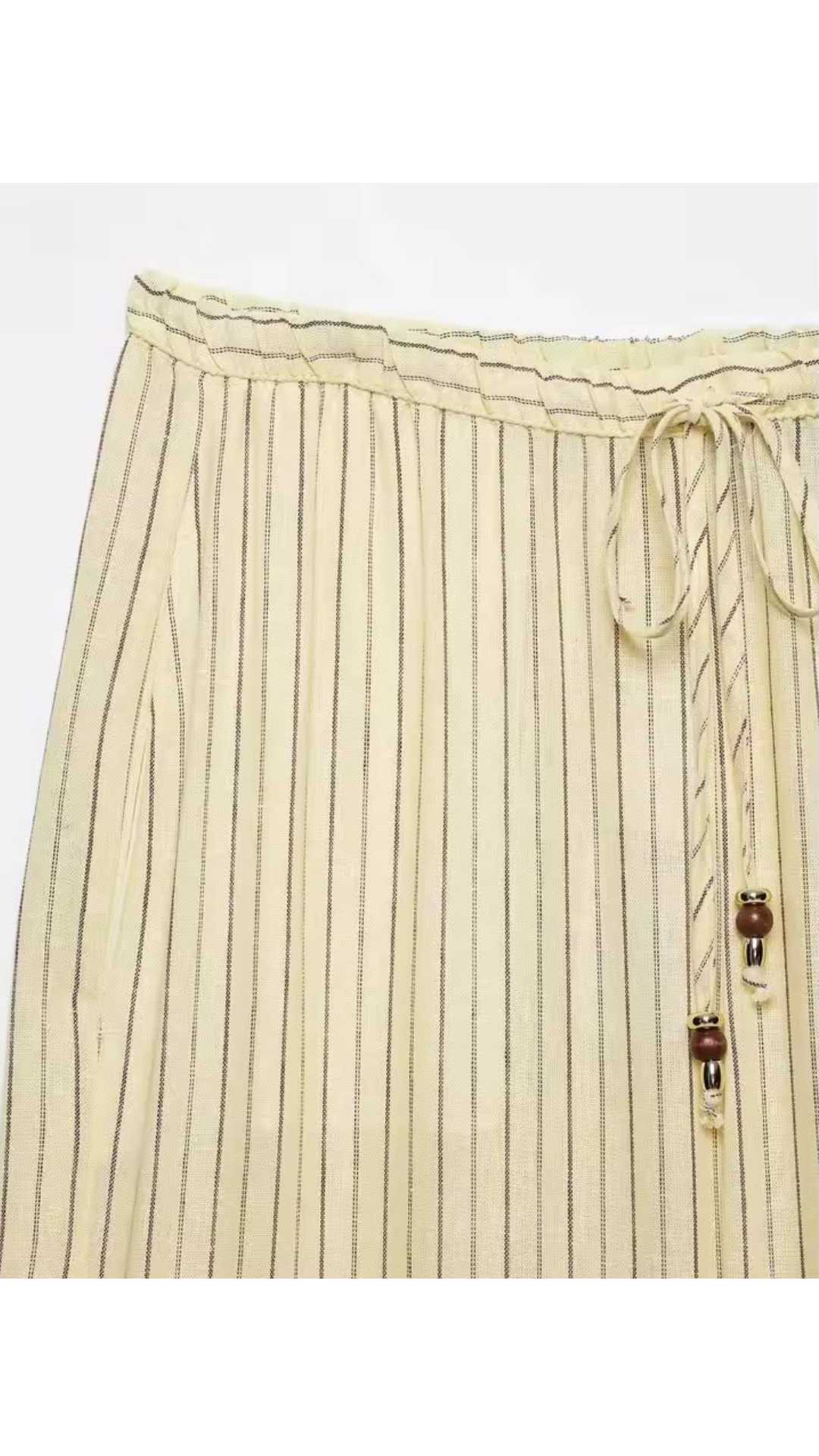 Striped top pants set