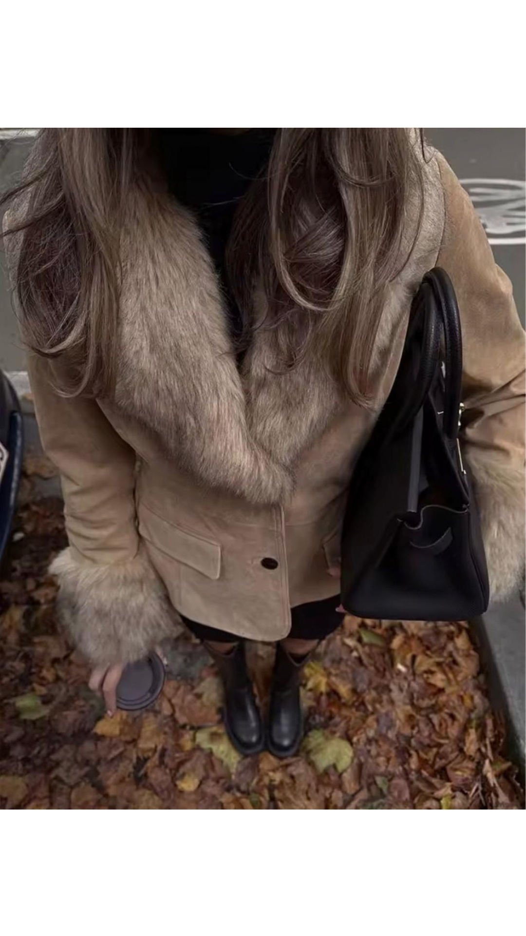 Whales fur jacket