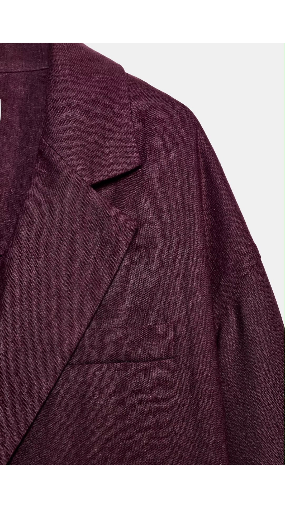 Linen blazer