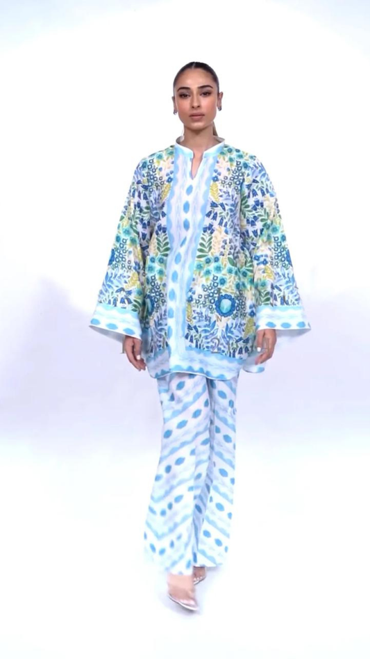 Floral Kurta & Pant Set