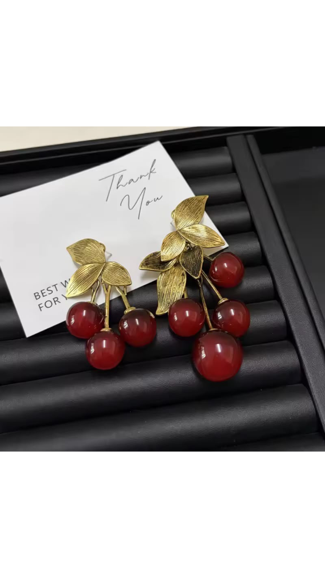 Cherry earrings
