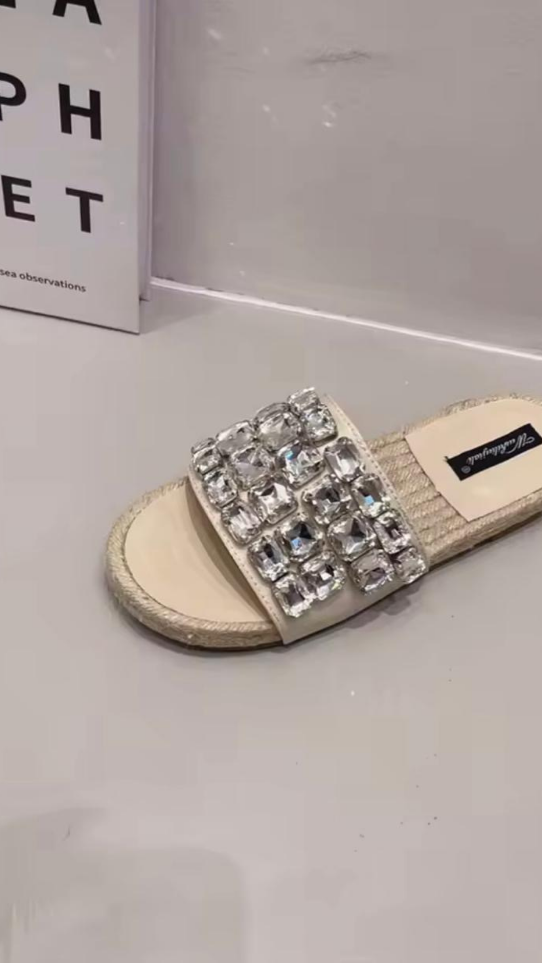 Wedgy Embellished Flats