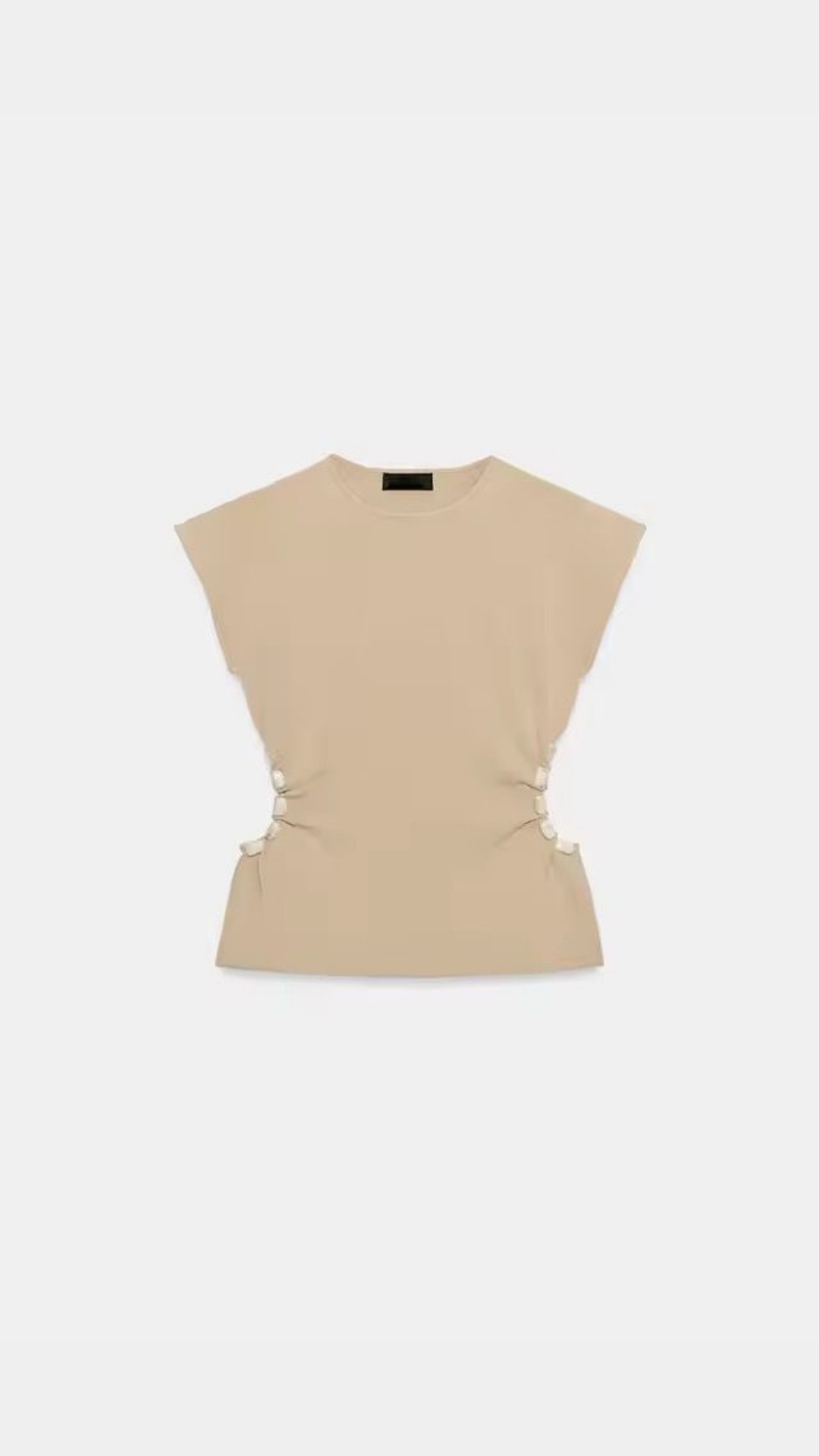 Beaded cutout blouse
