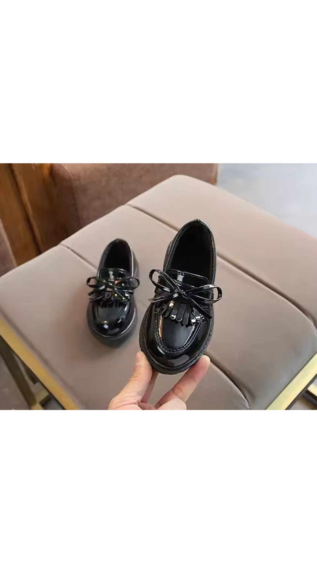 Fringed Kids Loafer