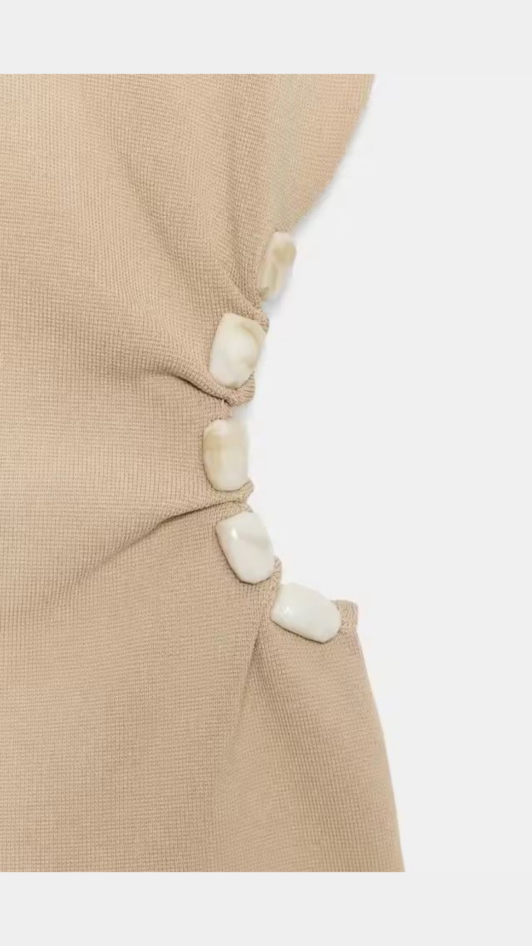Beaded cutout blouse