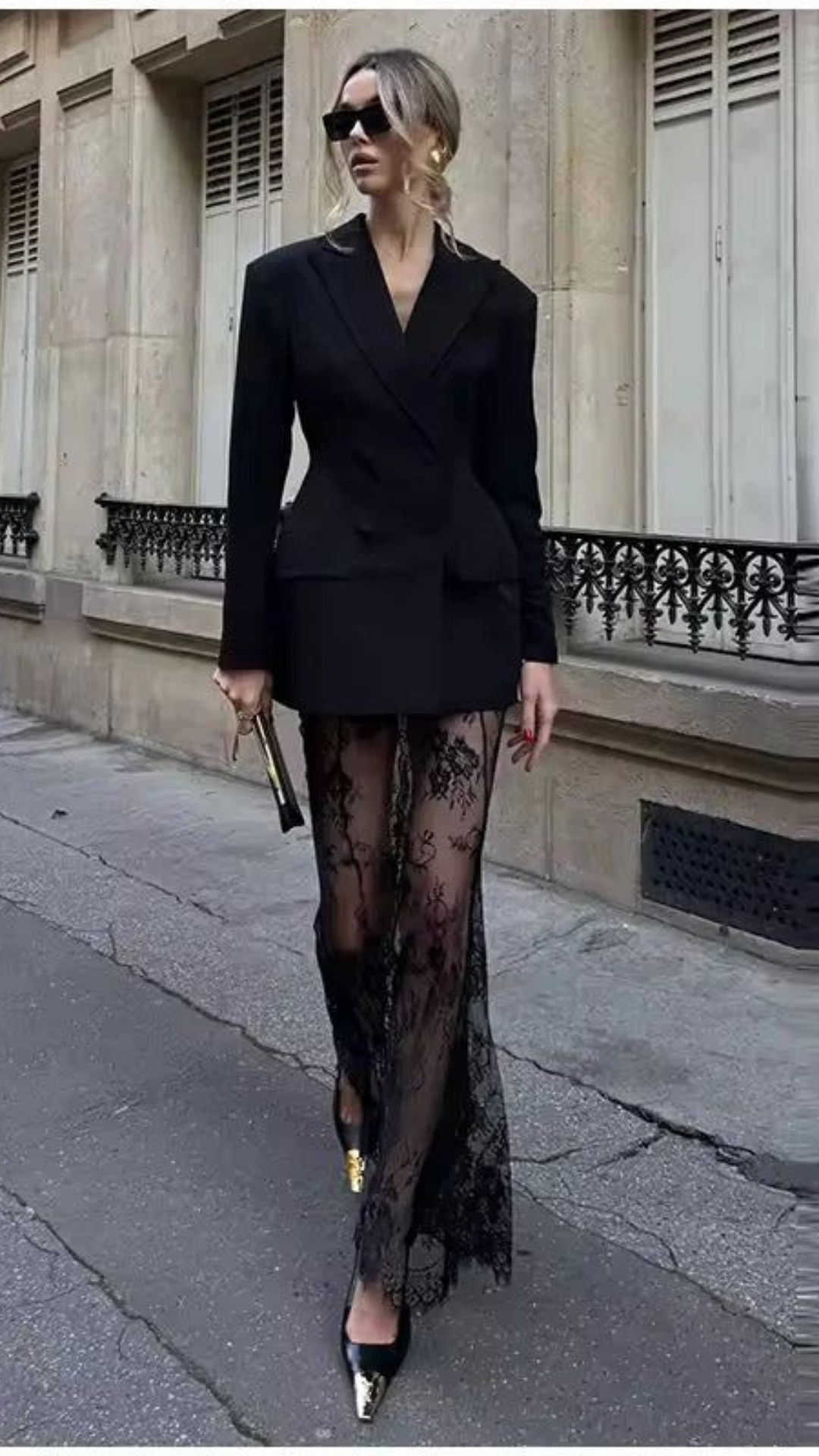 Mesh Lace Dress