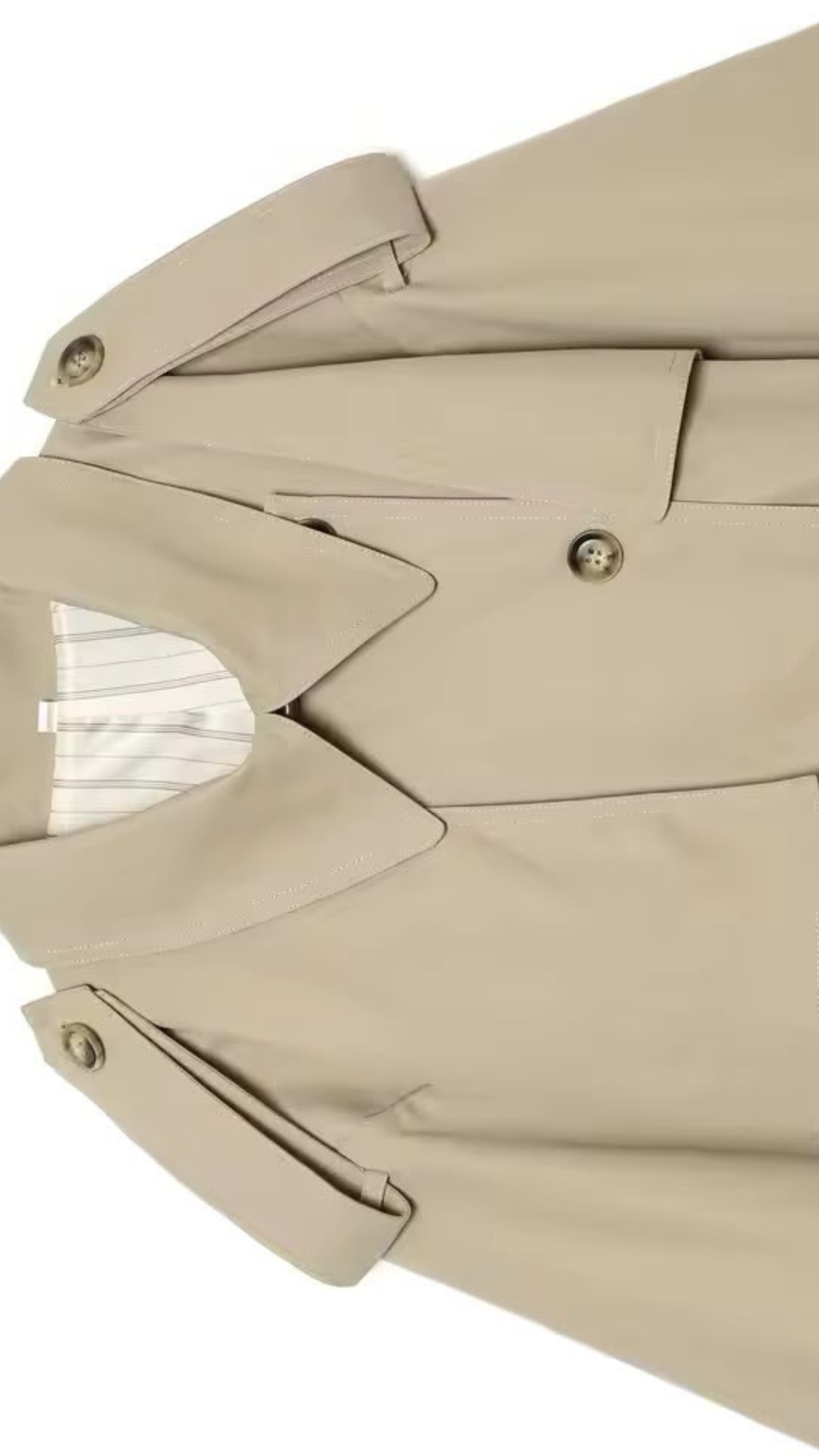 Quiet luxury trench