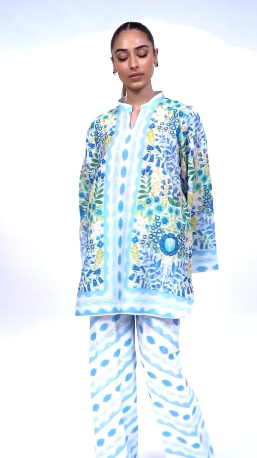 Floral Kurta & Pant Set