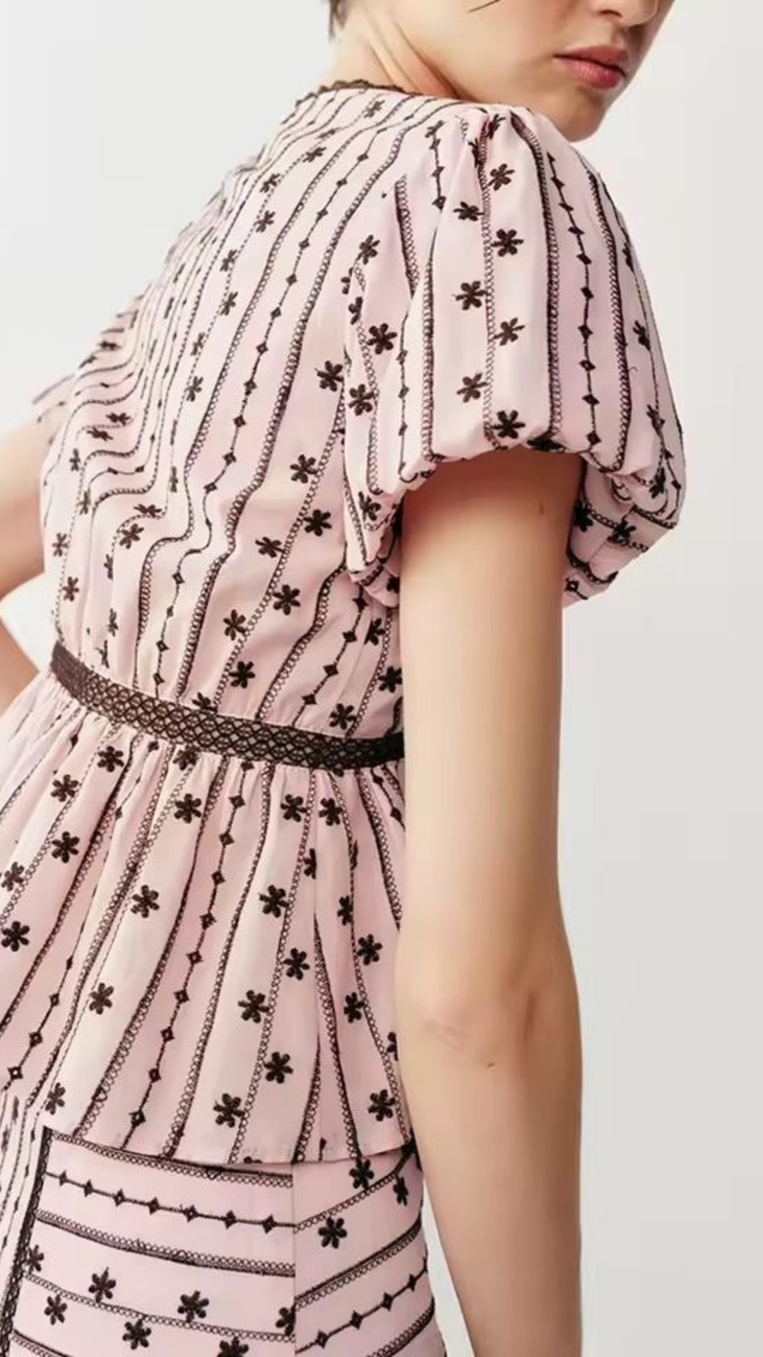 Floral Top & Skirt Set
