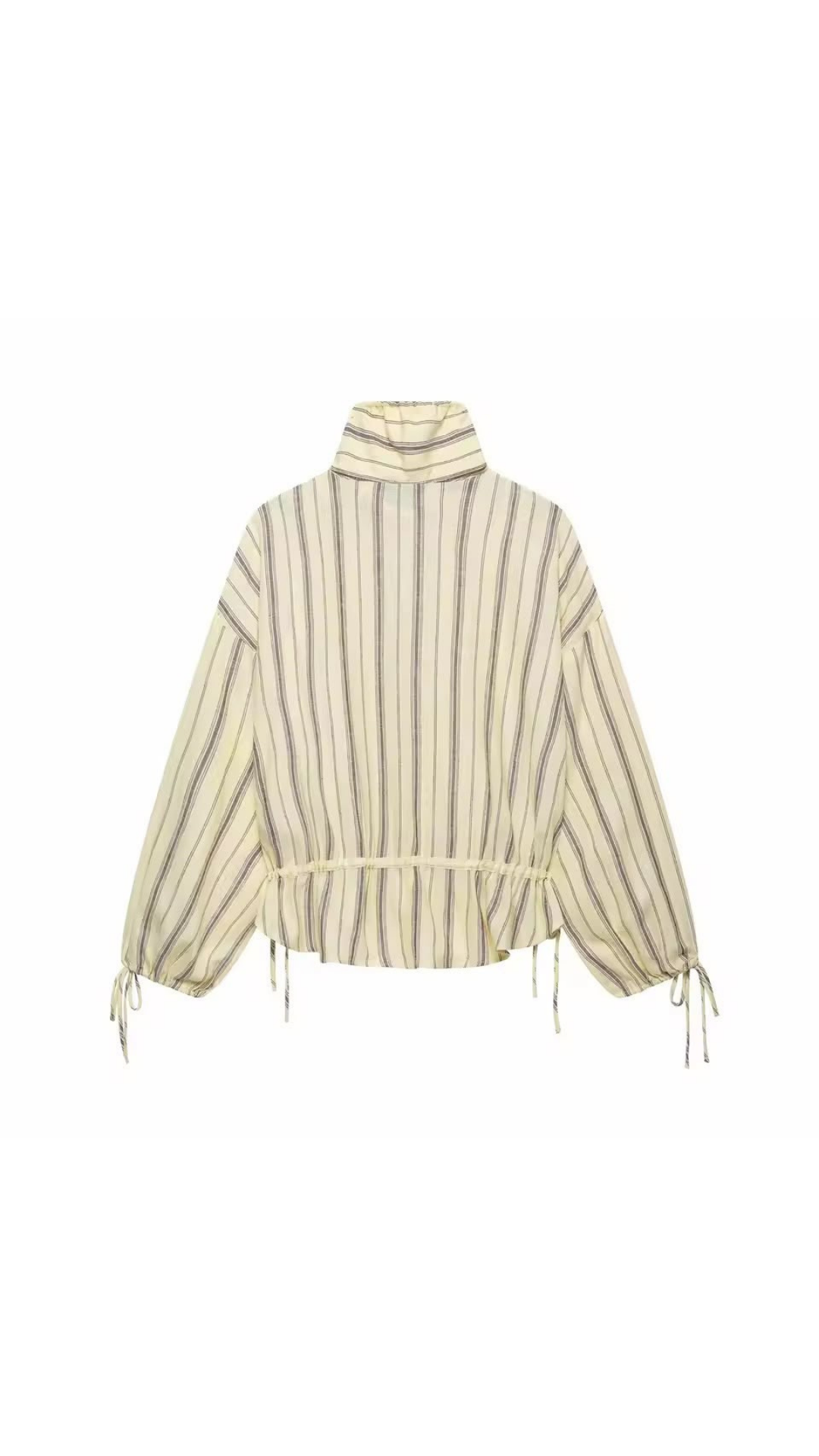 Striped top pants set