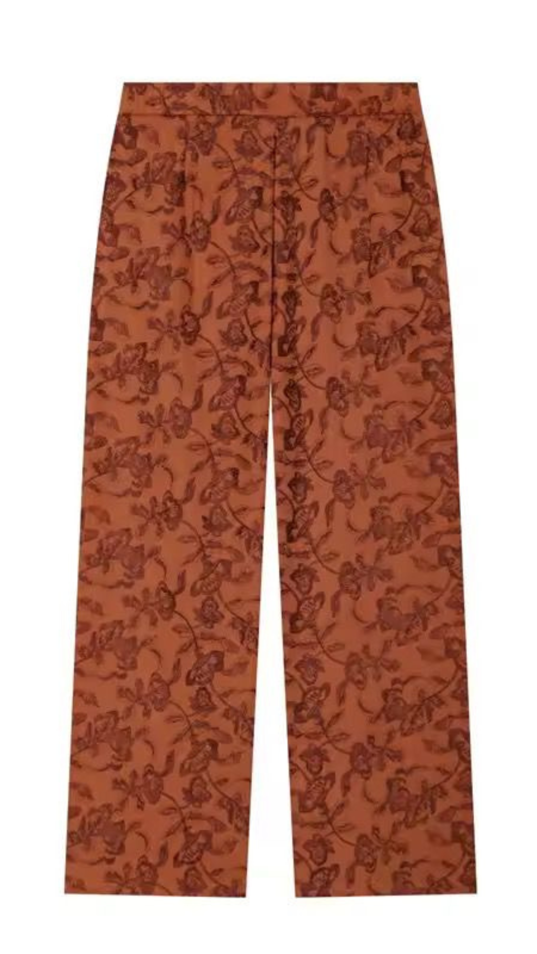 Printed short top and pant set
