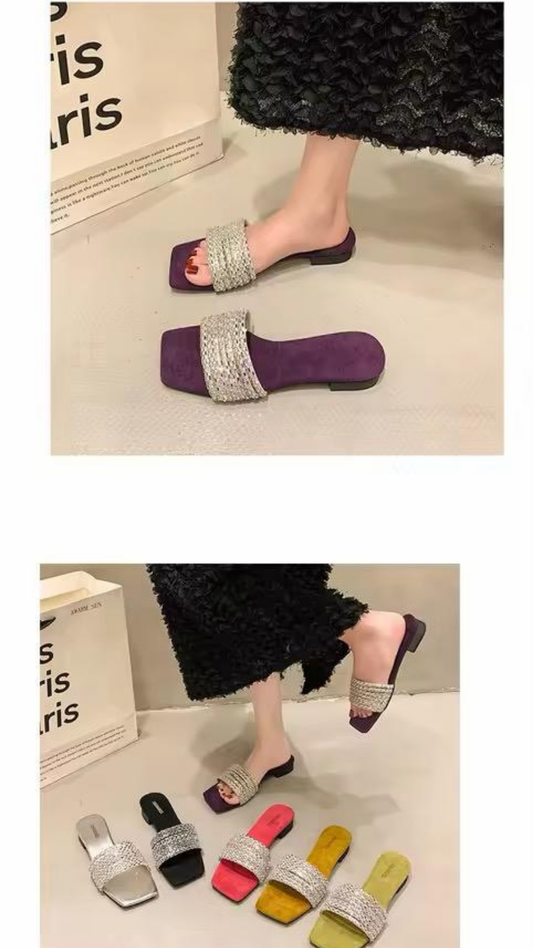 Sequinned flats