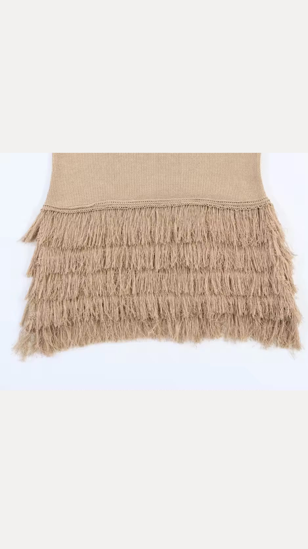 Fringed top