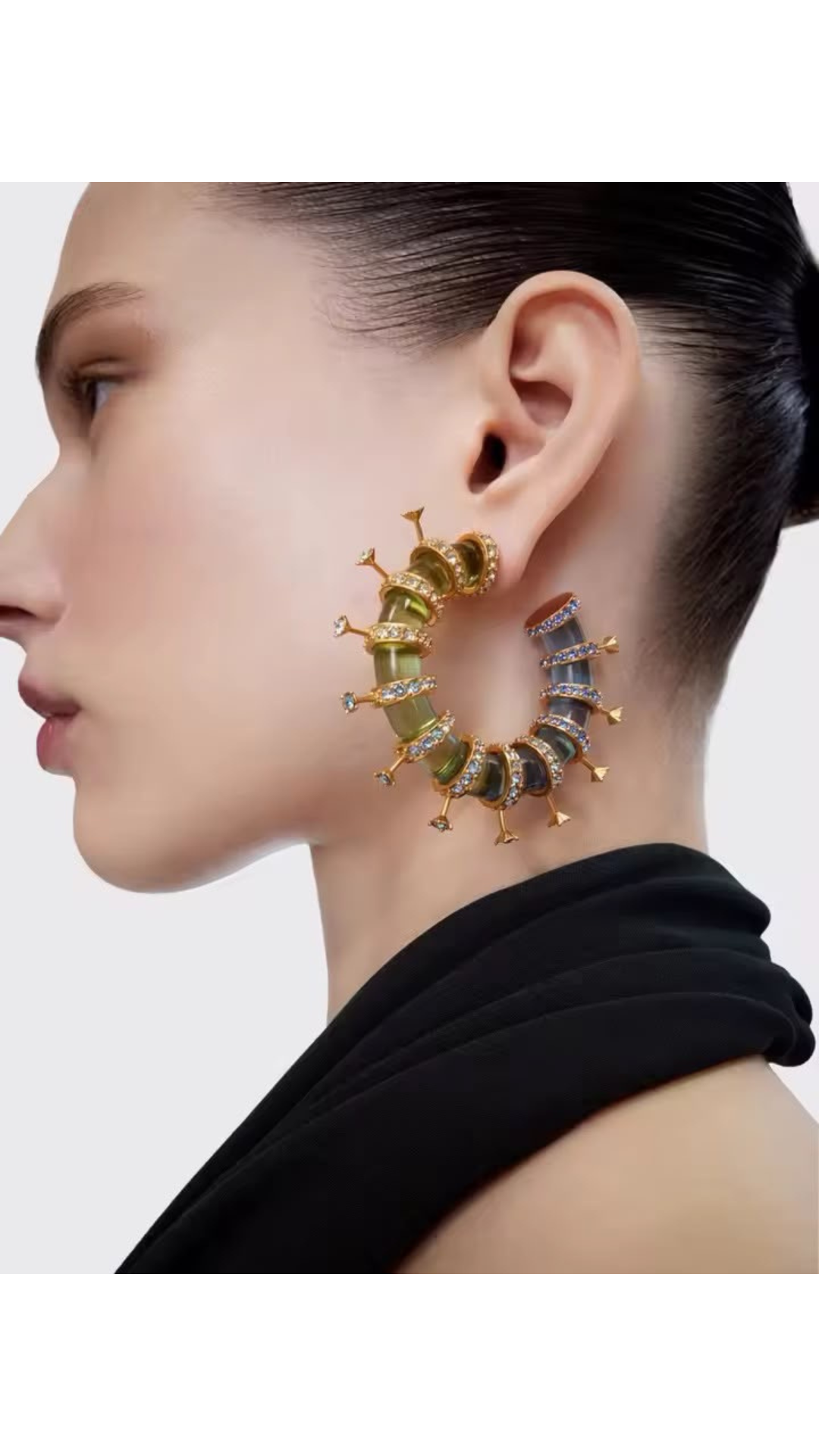 Spiked earrings