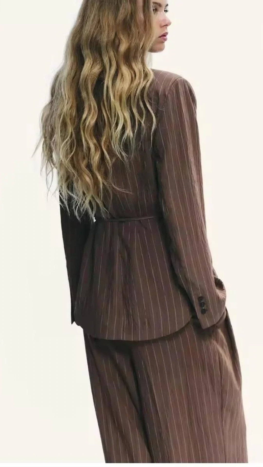 Knotted Striped Coord Set