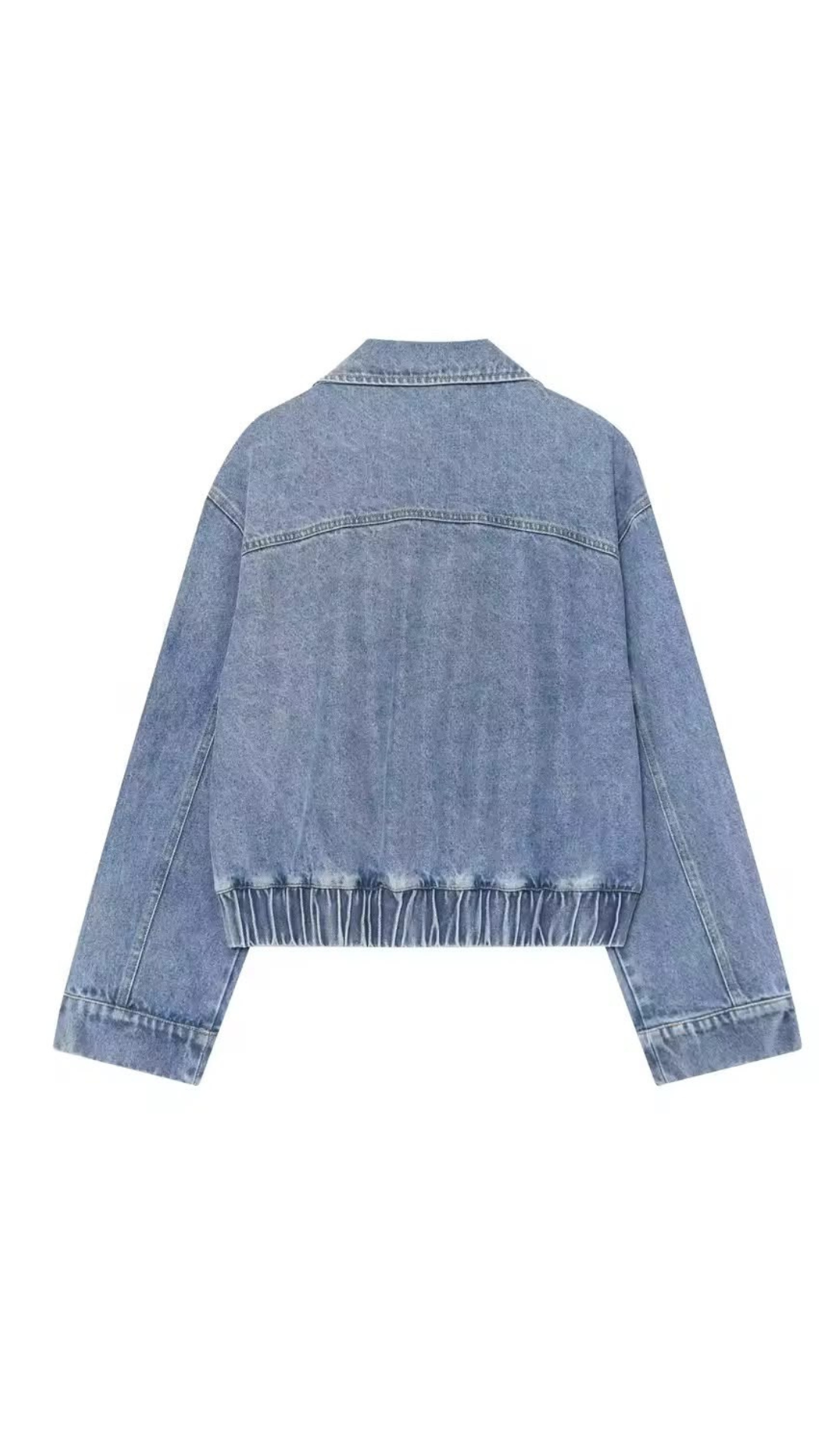 Cropped Denim Jacket