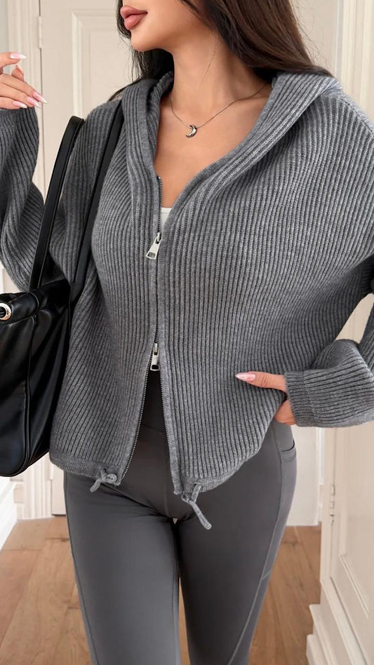 Double Zip Cardigan