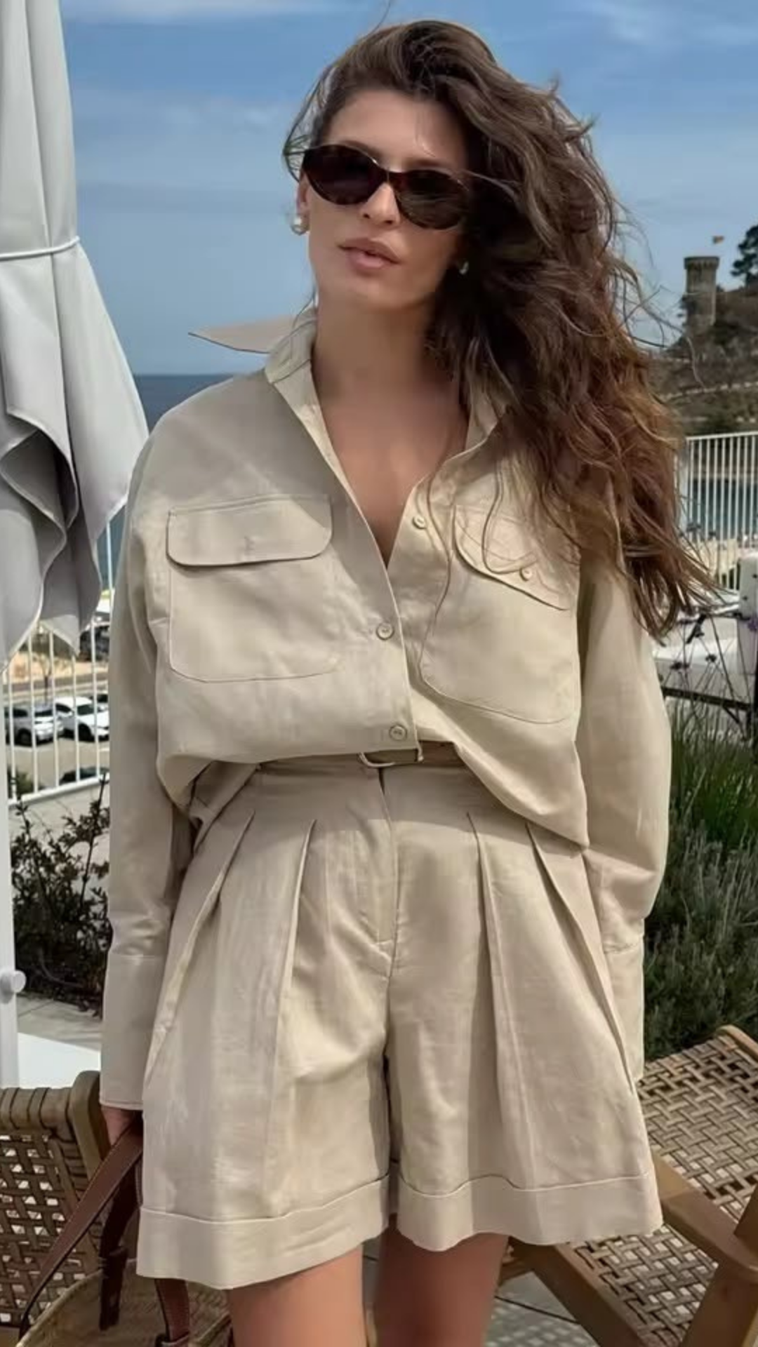 Relixa shirt and shorts set