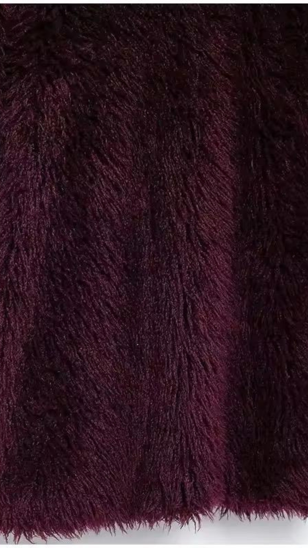 Midnight Fur Long Coat