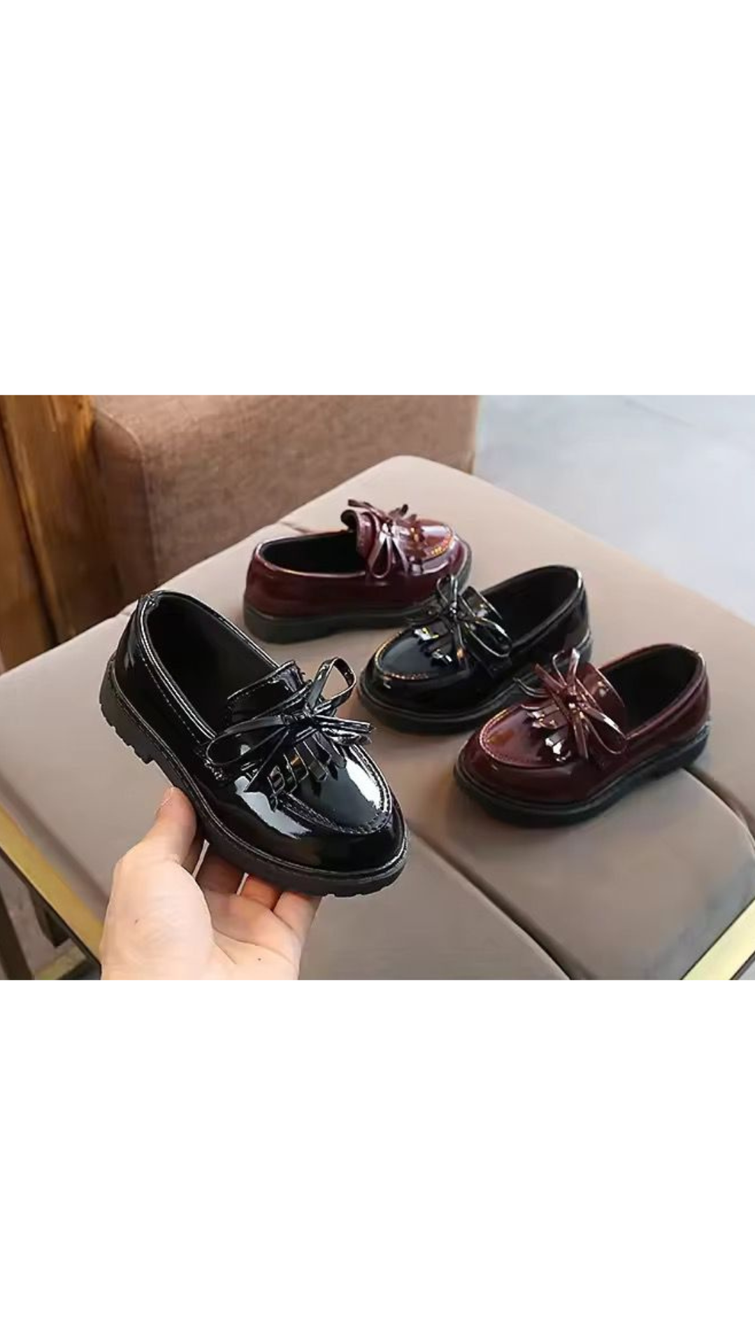 Fringed Kids Loafer