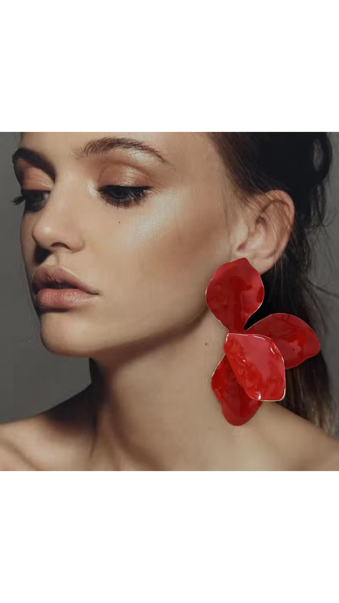 Petal earrings