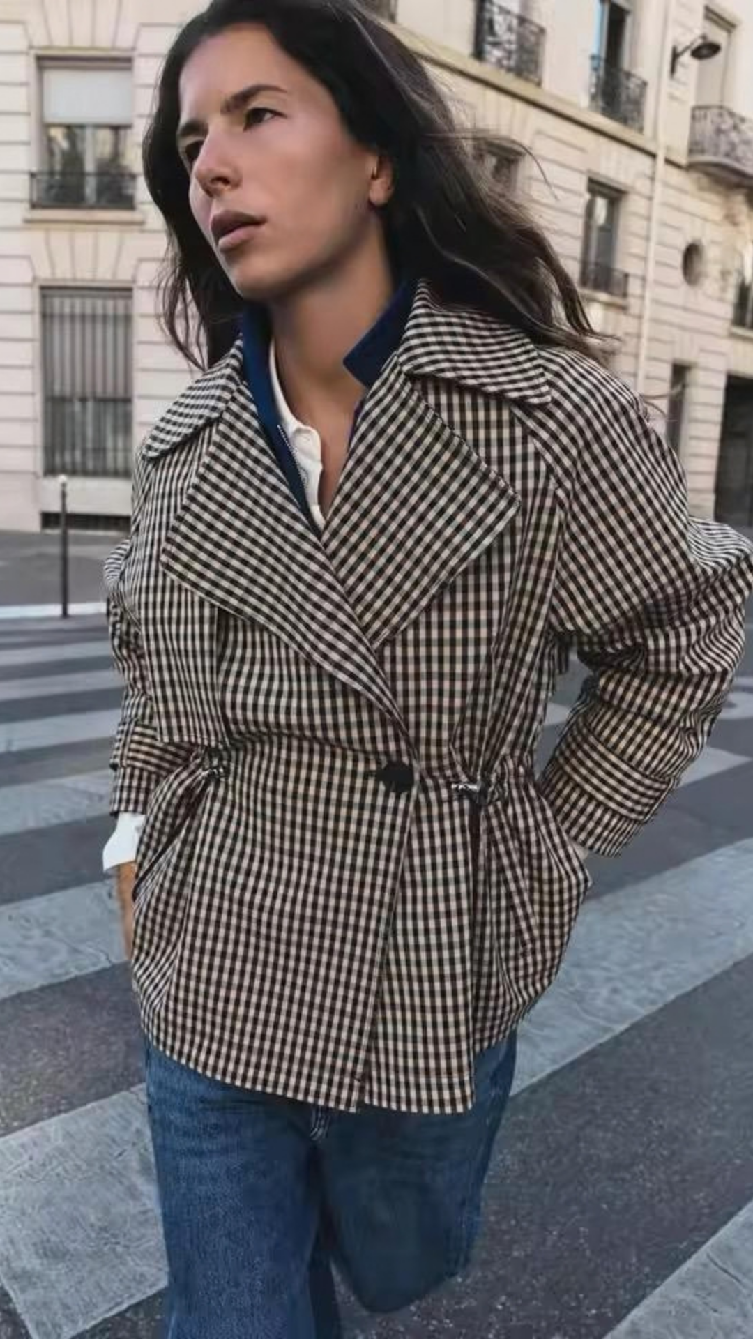 Plaid jacket